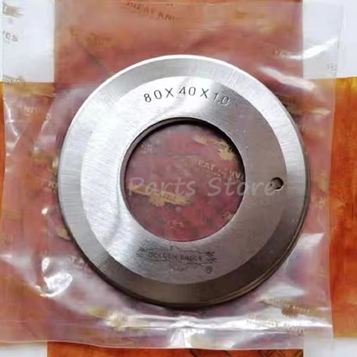 

5 Pcs/Lot Slitting Machine Round blade Double-sided Knife 80*40*1.0 SK5 SK2 Leather Cutting Machinery