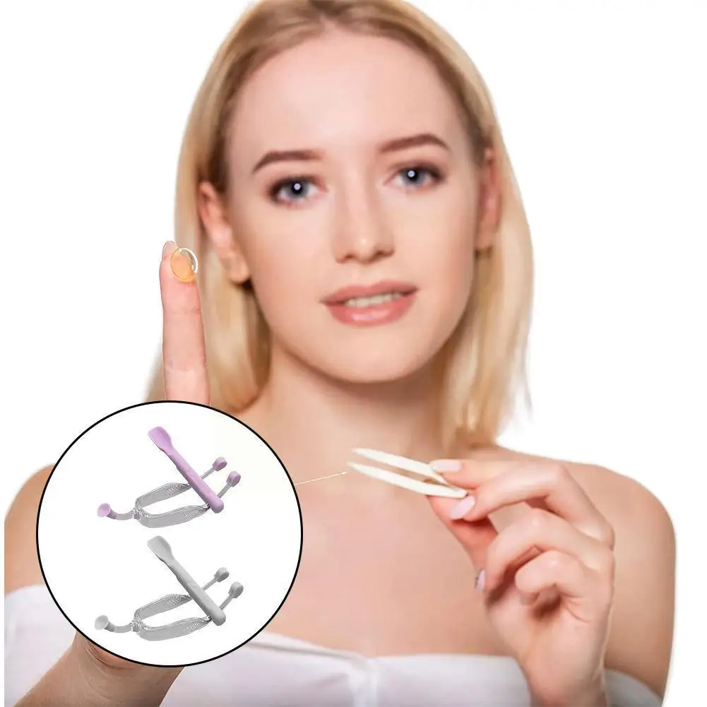 

New Special Forceps For Contact Lenses Contact Lens Inserter Remover Soft Tweezer Makeup Tools Portable Wearing Aid Tweezer C8f8