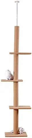 

Climbing Toys Tower Structures Cat Climber Tree Post Shelves Multilayer Platform Super Long Large Cat Climbing Tree Cat Tree Fur