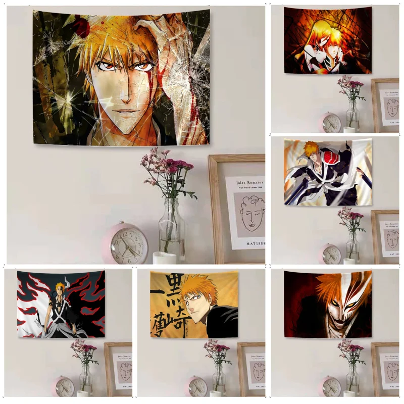 

Отбеливающий гобелен из аниме, гобелен с художественной печатью, индийский Будда, украшение на стену, ведро, Богемный Хиппи, INS, домашний декор