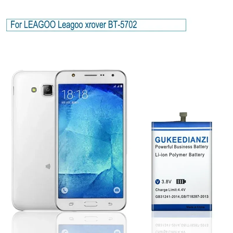 Сменный аккумулятор GUKEEDIANZI BT5702 5800 мАч для Leagoo xrover BT-5702