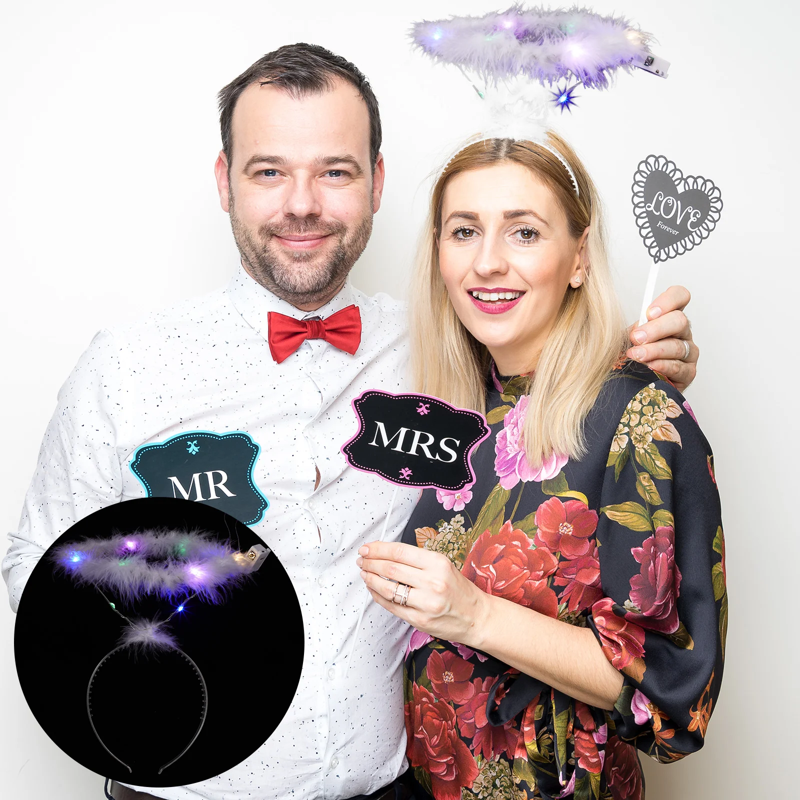 2 шт. повязка на голову с ангелом праздничное нарядное платье фестиваль Cherub