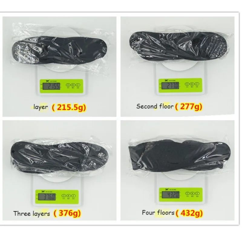 Invisible Air Cushion Heightening Pad Full Pad Three Layers, Four Layers And Pu Inner Heightening Insole Sports Shock Absorption