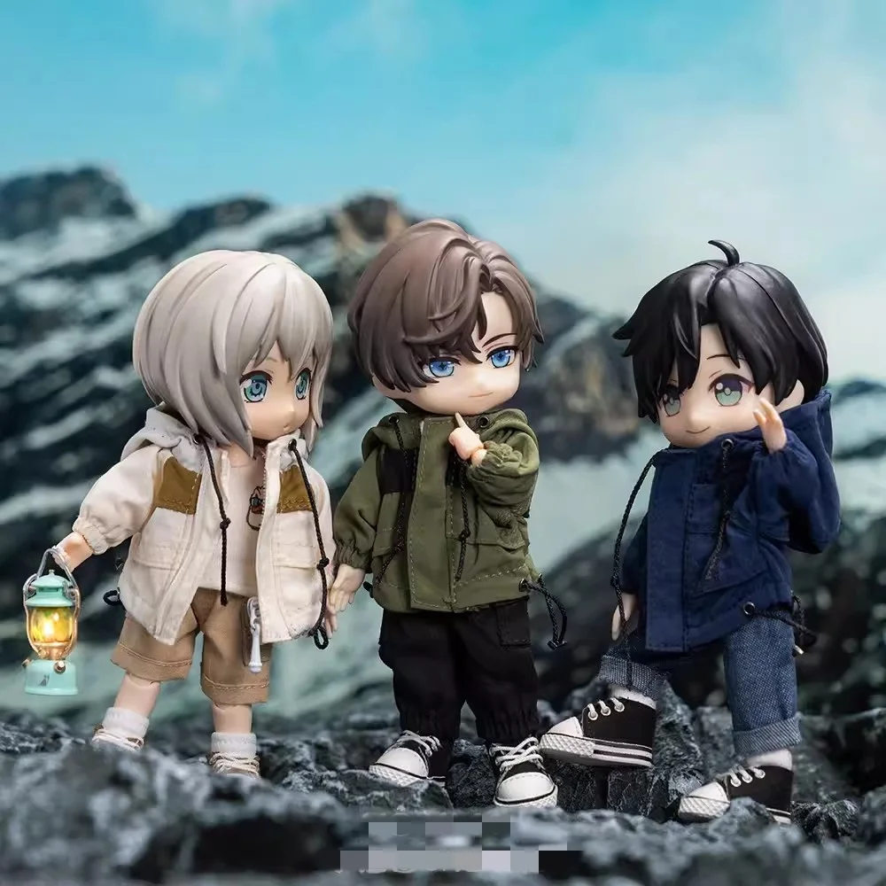 Yuri уличная куртка пальто повседневная спортивная одежда костюм для OB11 P9 1/12 BJD