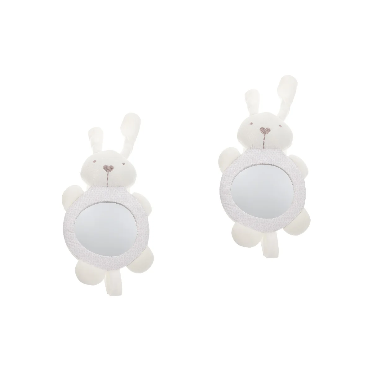 

Mirror Baby Car Tummy Toy Time Developmental Seats Backseat Infant Bunny Floor Facing Rearcartoon Safe