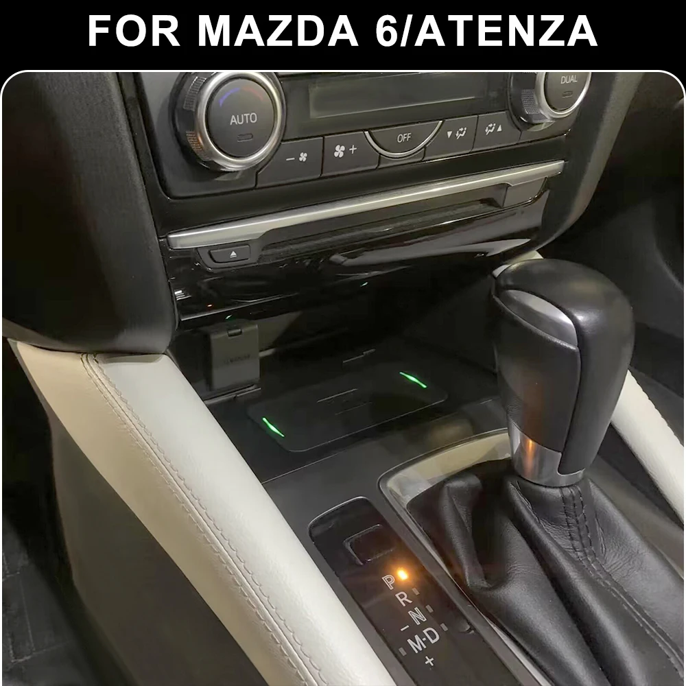 

Беспроводное зарядное устройство для Mazda 6 Atenza 2014-2018, 15 Вт