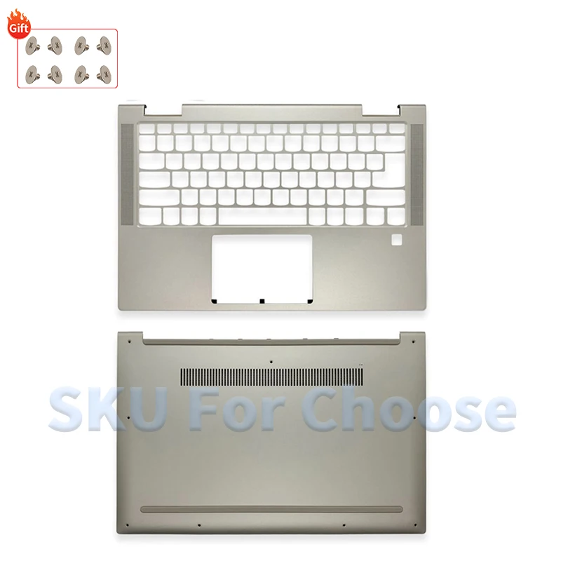Золотойсерый новый чехол для ноутбука AM1FG000310 для Yoga C740-14 C740-14IML, чехол с ЖК-дисплеем, верхняя часть (art.: 3920d2d705ba2) - 3920d2d705ba2