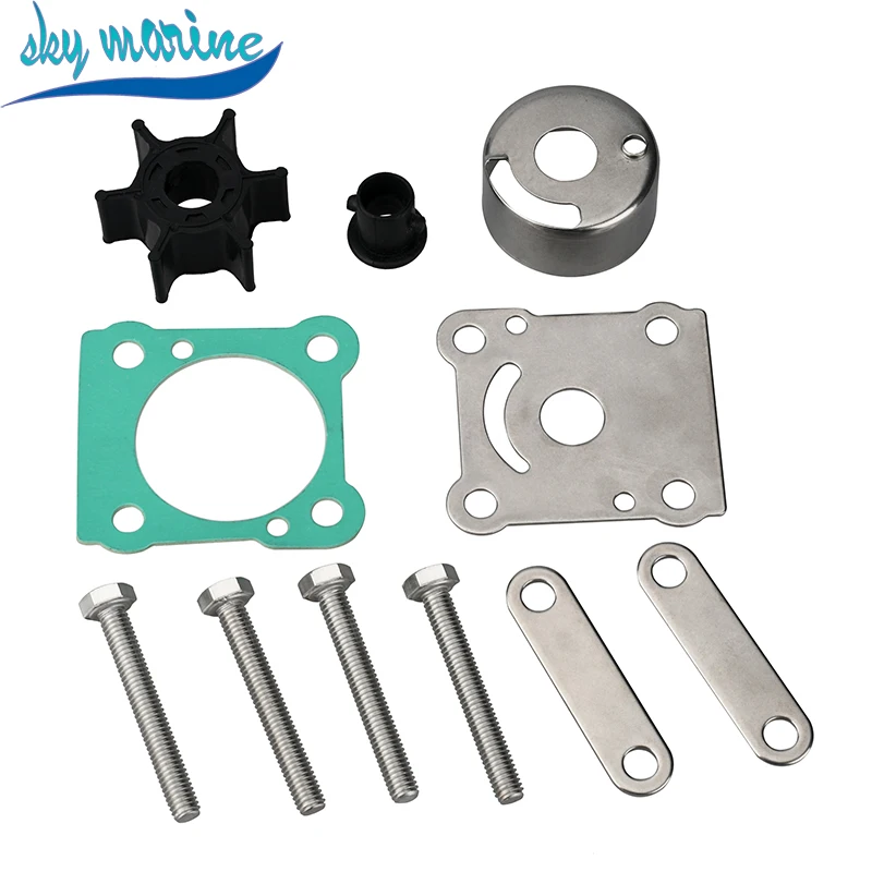 Комплект крыльчатки водяного насоса 6N0-W0078 для Yamaha подвесной мотор 2T 6HP 8HP 18-3460