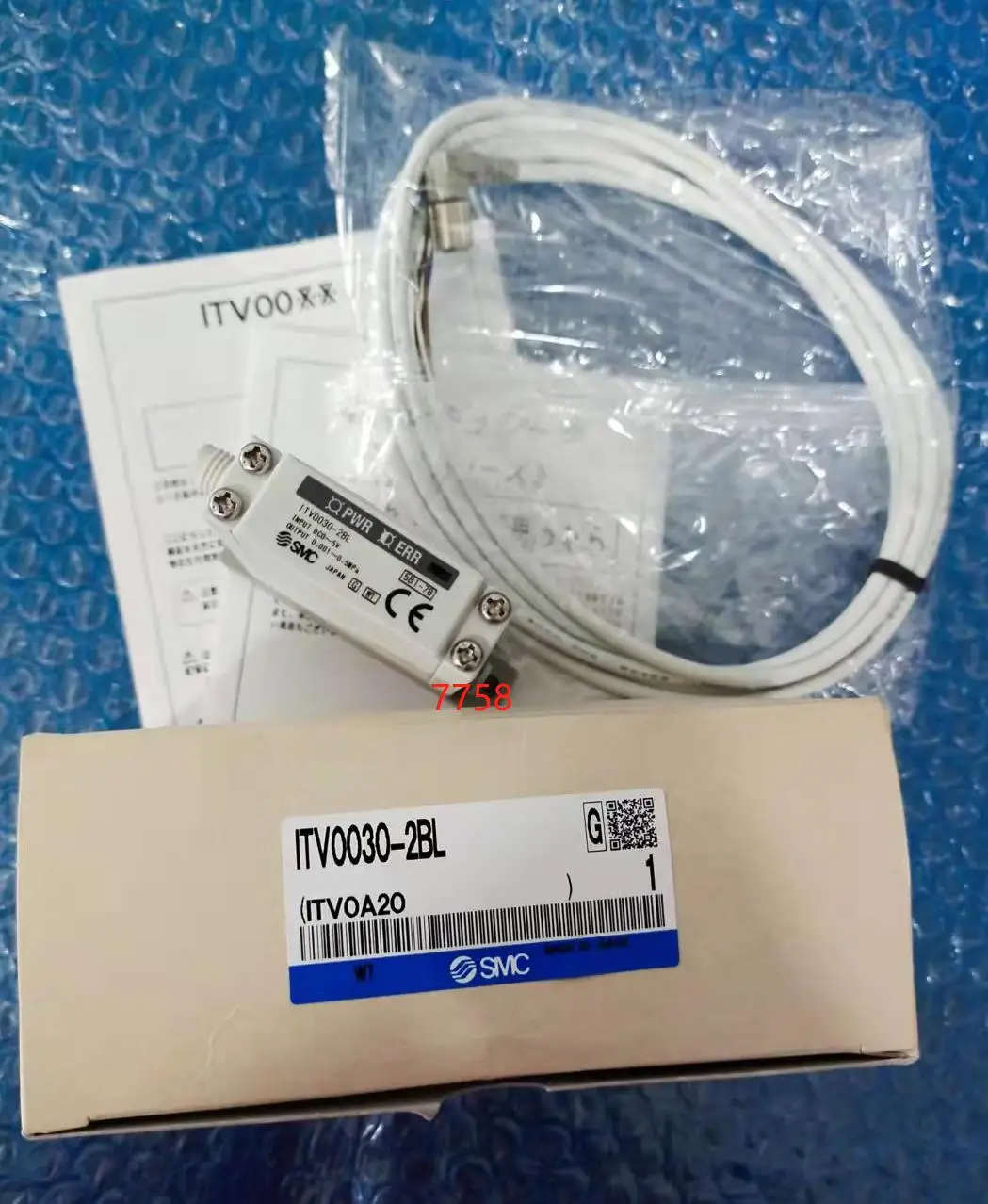 

ITV0030-3BS Proportional Valve SMC ITV0030-2BL ITV0030-3MS