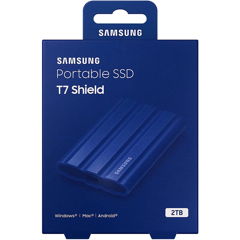 Новый SAMSUNG T7 Shield Портативный твердотельный накопитель на ТБ USB 3 2 IP65