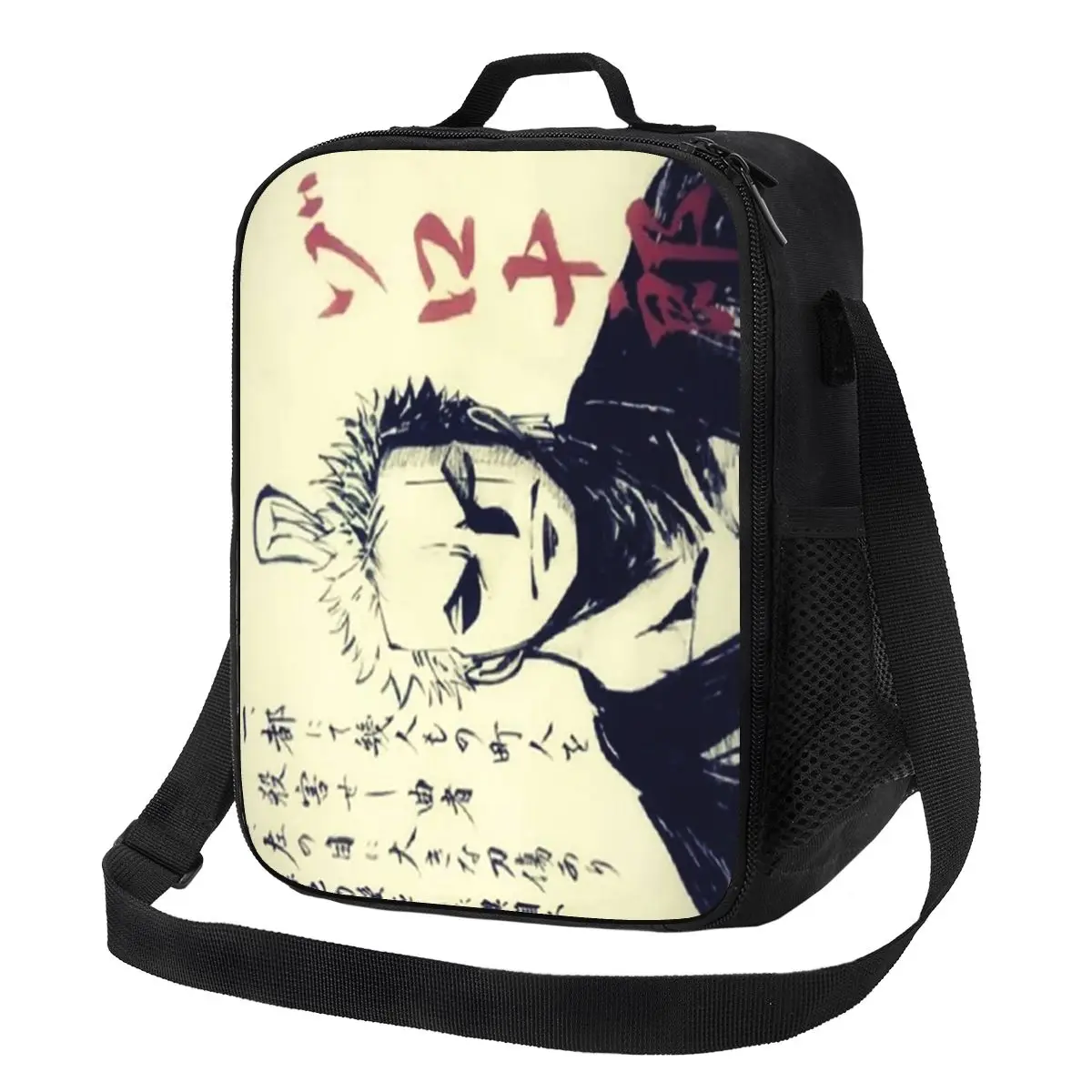 

Цельный теплоизолированный Ланч-бокс с изображением меча Зоро для женщин Аниме Манга термоохлаждающий Ланч-бокс для детей и школьников