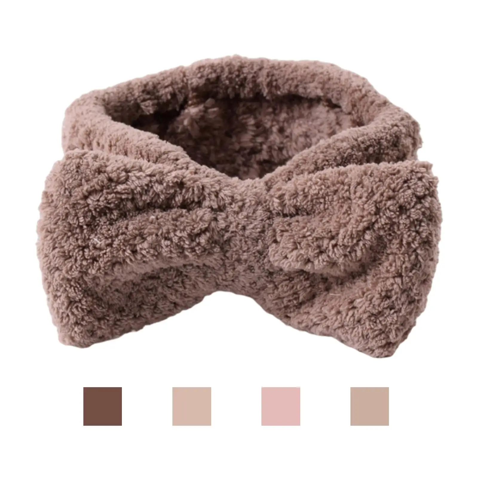 

Makeup Headbands Soft Comfortable Fleece Head Wraps SPA Headband for Facial Wash Washing Makeup Women Skincare Headbands