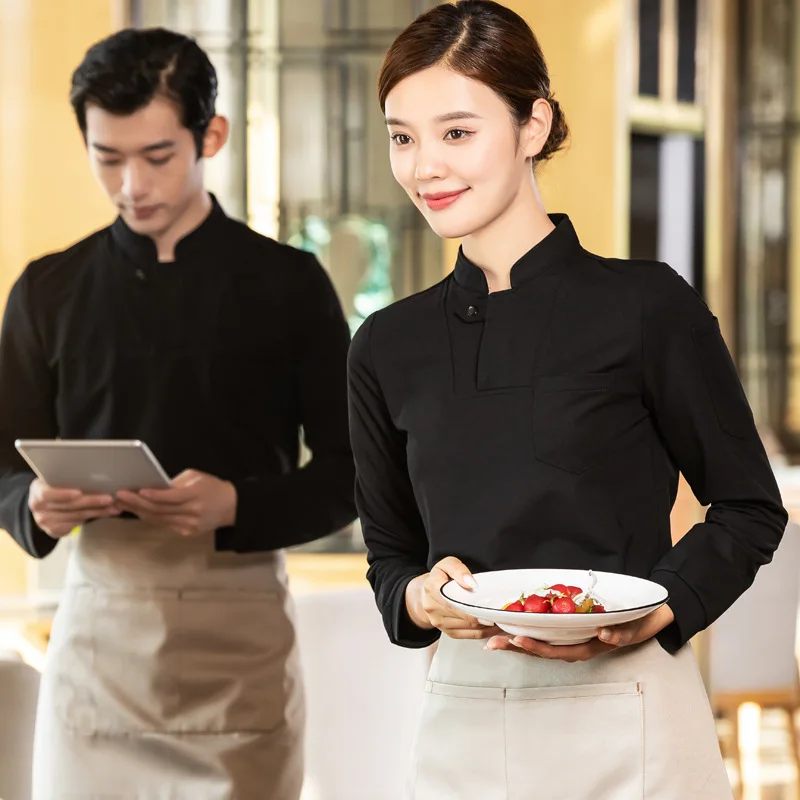 Свитер со скрытым крючком и воротником-стойкой с длинным рукавом