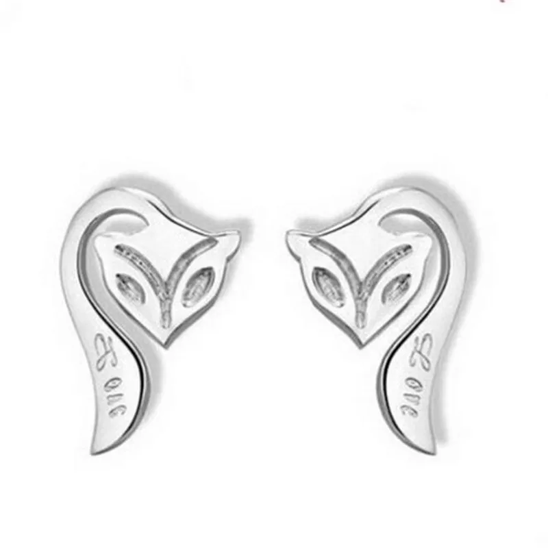 

Женские серьги из серебра 925 пробы, с животными
