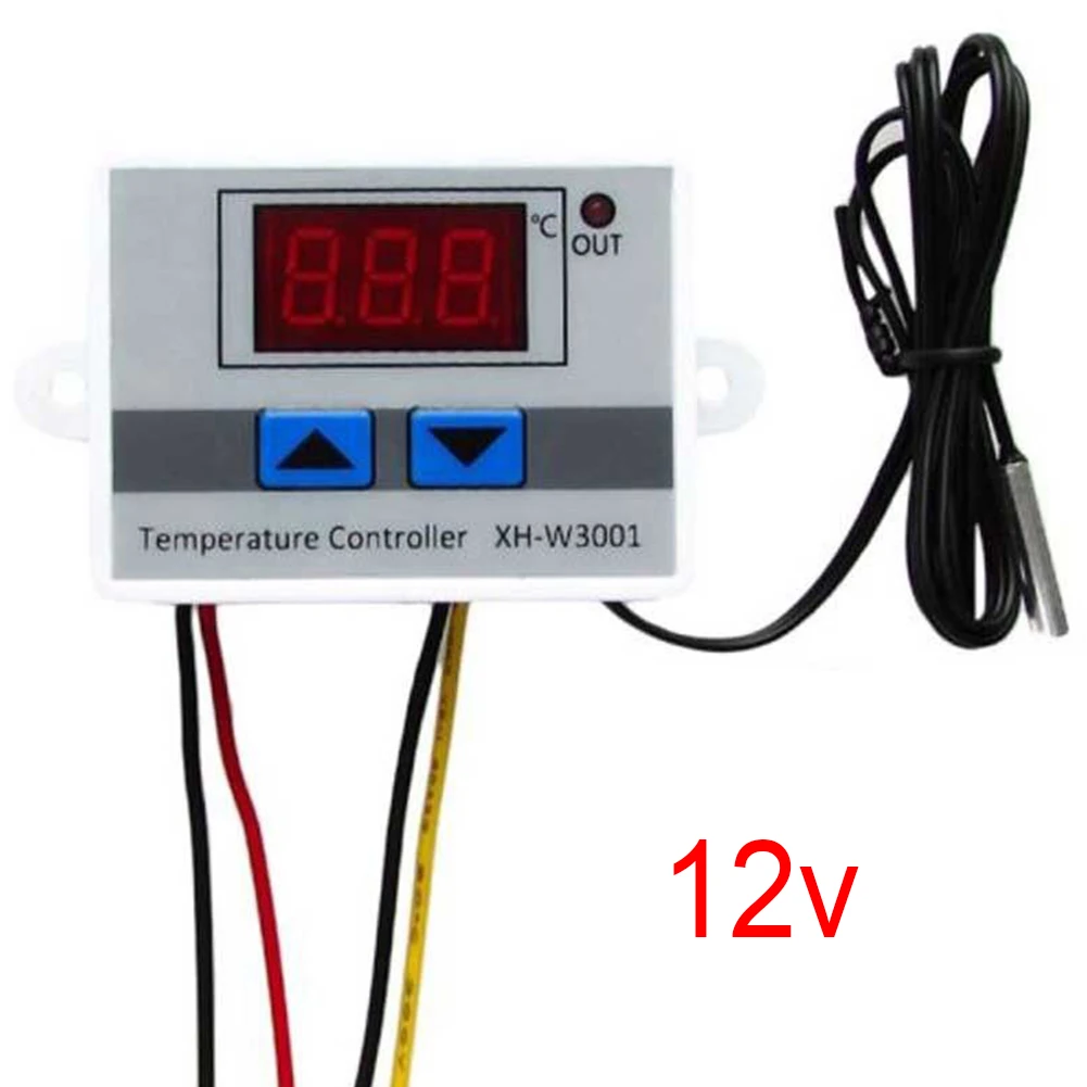 

New XH-W3001 Digital Temperature Controller 10A 12V 24V 220V Quality thermal regulator Thermocouple thermostat with LCD Display