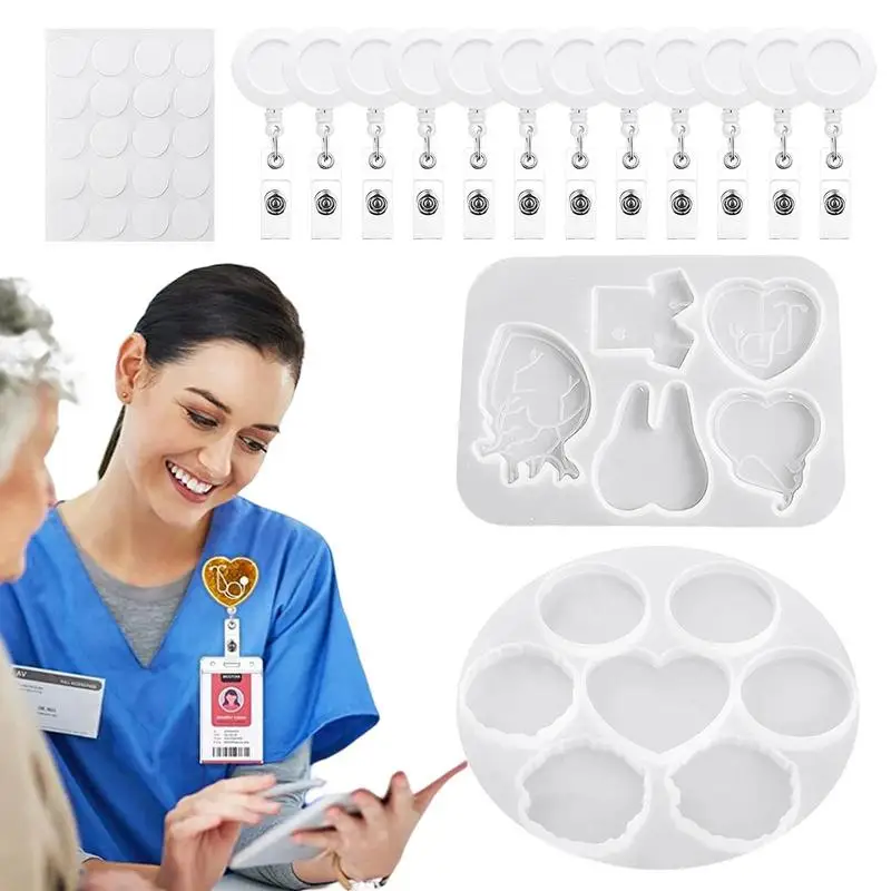 

Nurse Themed Chocolate Molds Silicone Mold For Baking Candy Cake Non-stick Reusable Silicone Mold For Nurse Shapes Cake Nurse