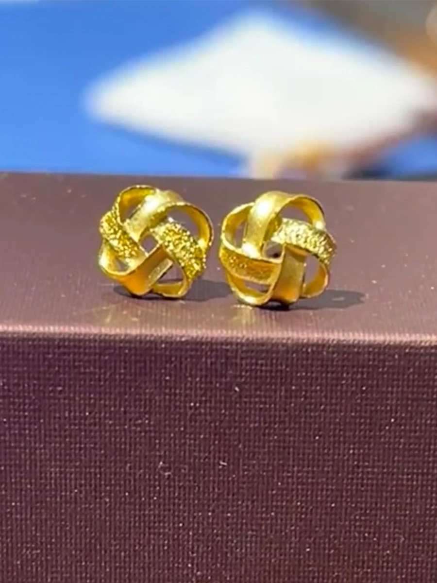 Не нужно выбирать печенье Jinru 8 карат когда спящие серьги новинка 2023 года