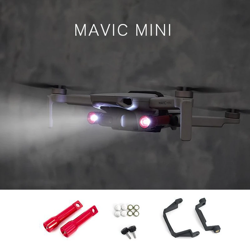 

2 шт. лампа ночник f светильник ing светильник поиск светильник dji mavic Мини Аксессуары для дрона