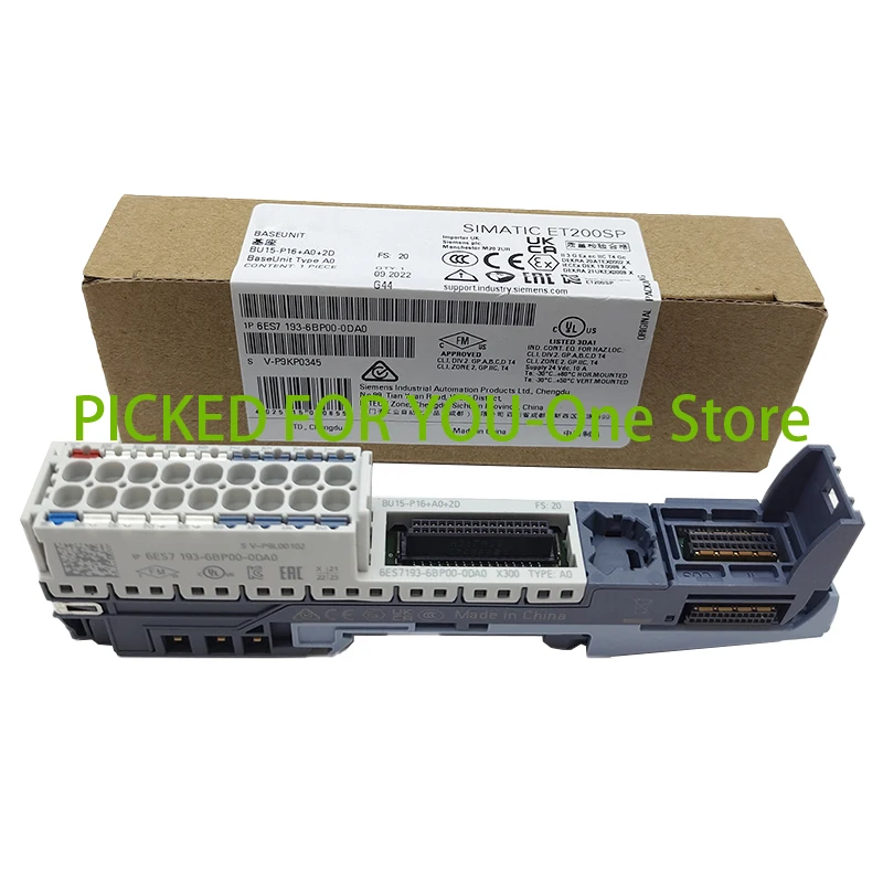 

Original Brand New 6ES7193-6BP00-0BA0 6ES7193-6BP00-0DA0 6ES7193-6BP00-0DA1 6ES7193-6BP20-0BA0 SIMATIC ET 200SP.