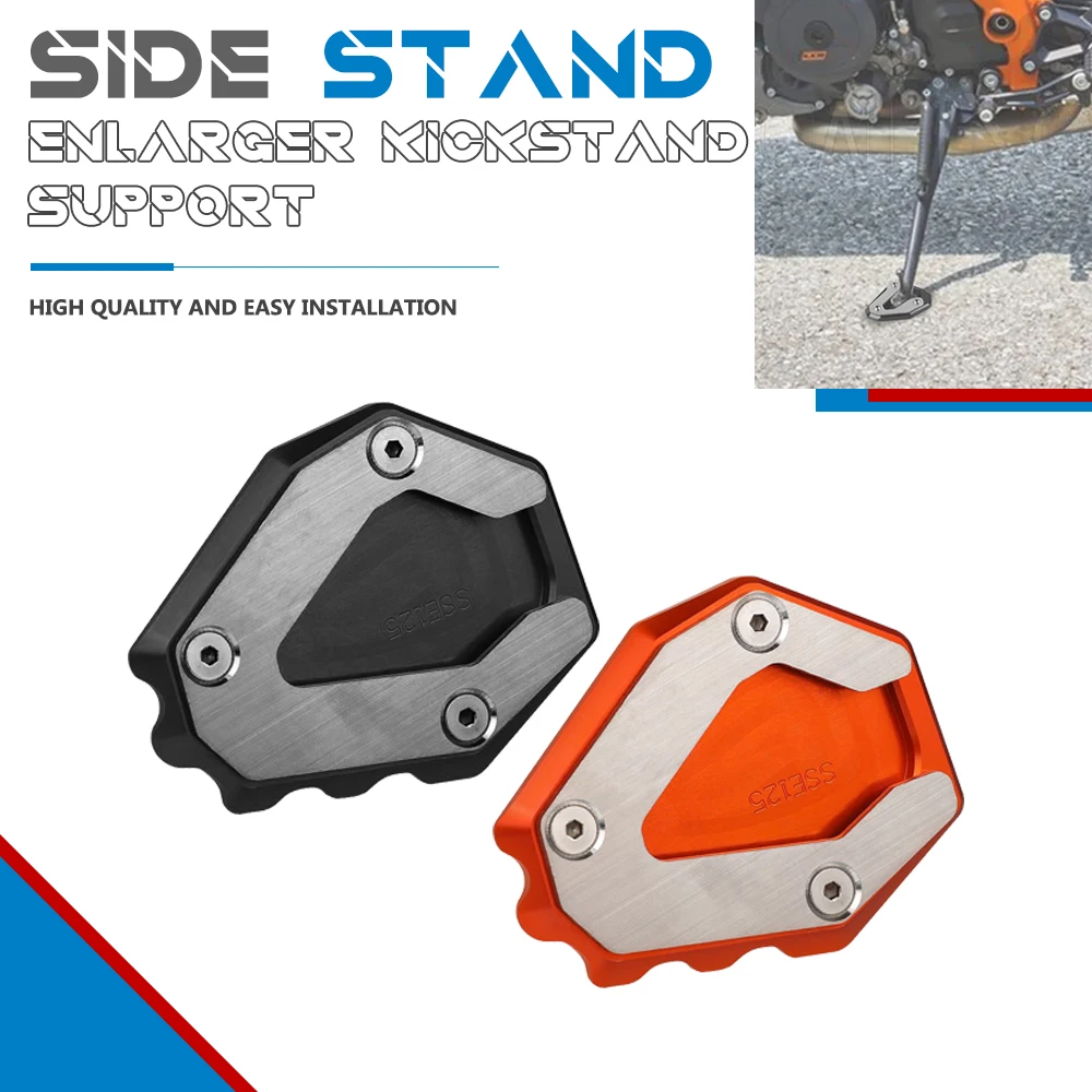 

For KYMCO Downtown 200i 300i 350i 300 Xciting 250 300 400 S250/S350/S400 CT250 CT300 CT400 Kickstand Side Stand Enlarge Pad