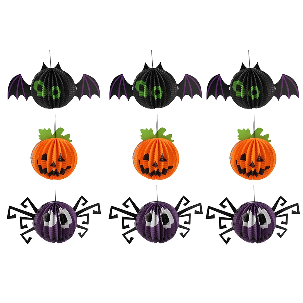 

Paper Lantern Hanging Lantern Pumpkin Lantern for Mall Home
