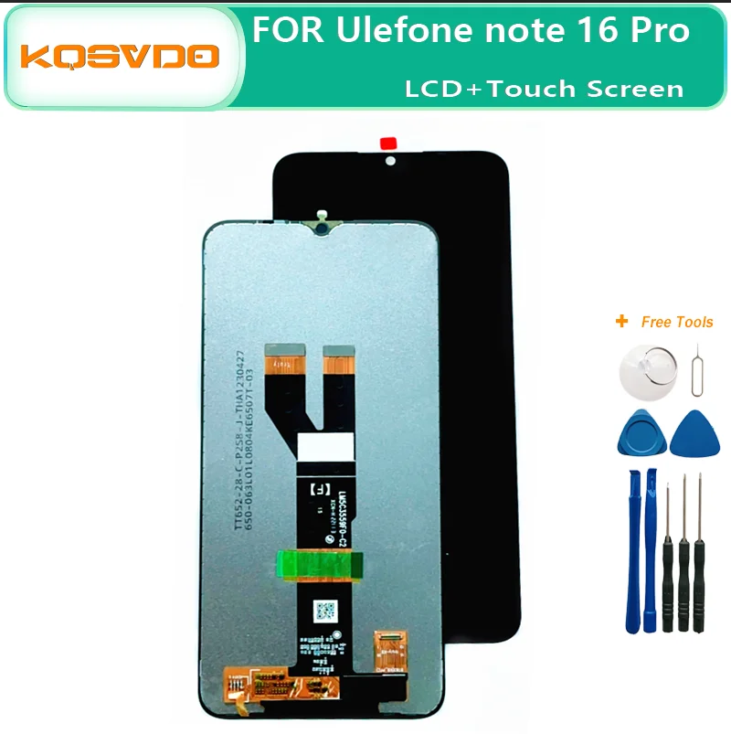 Новый оригинальный ЖК-дисплей для Ulefone Note 16 Pro ЖК-сенсорный экран полноэкранный