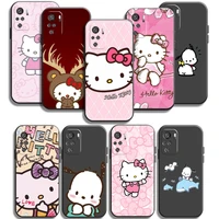 2022 hello kitty phone cases for xiaomi redmi redmi 7 7a note 8 pro 8t 8 2021 8 7 7 pro 8 8a 8 pro soft tpu carcasa back cover
