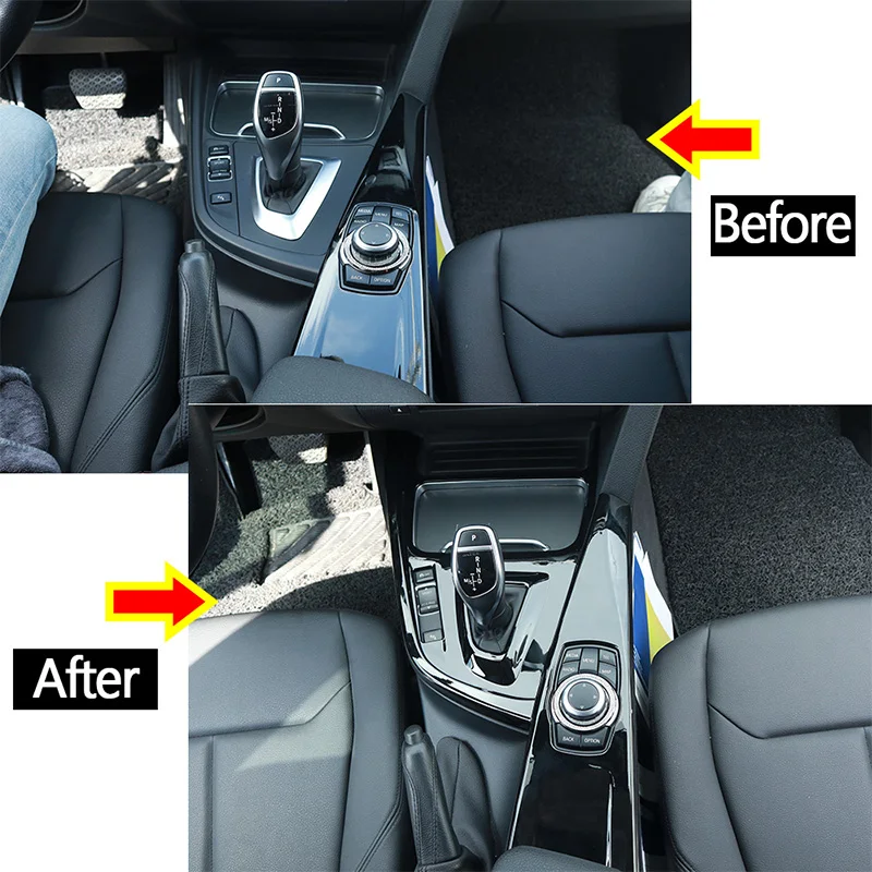 

Автомобильные аксессуары для Bmw 3 серии F30 F35 2013 -2017 из АБС-пластика центральное управление переключением передач панель обшивки автомобиля а...