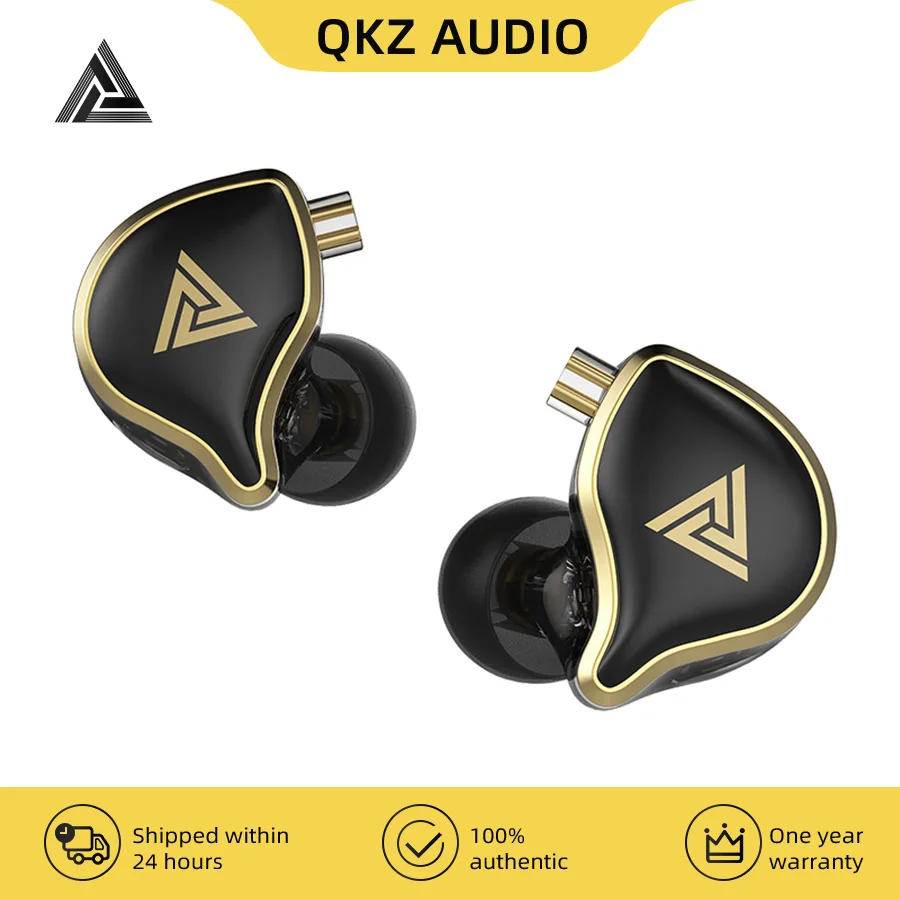 

QKZ ZXD ZAS In-Ear Earphones 1 Dynamic HIFI Headset Technology Wired Earphone Noice Cancelling Sport Headphones ZS10 PRO