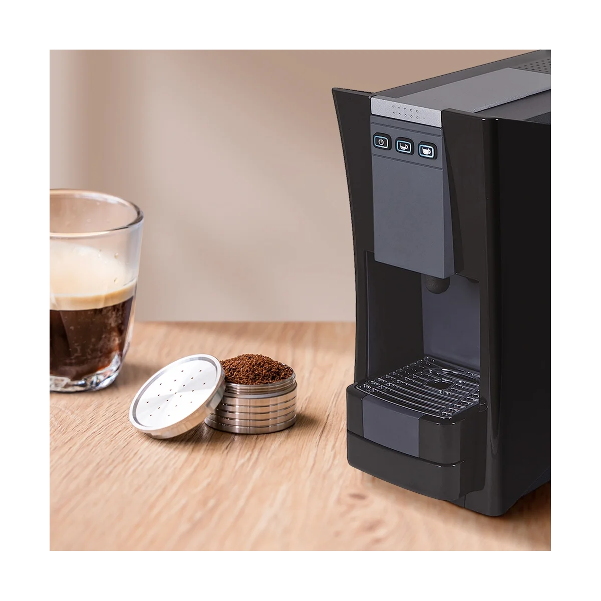 Для Essse Espresso Caffe - S.12 Машина Stianless Многоразовая кофейная капсула Капсулы для кофе