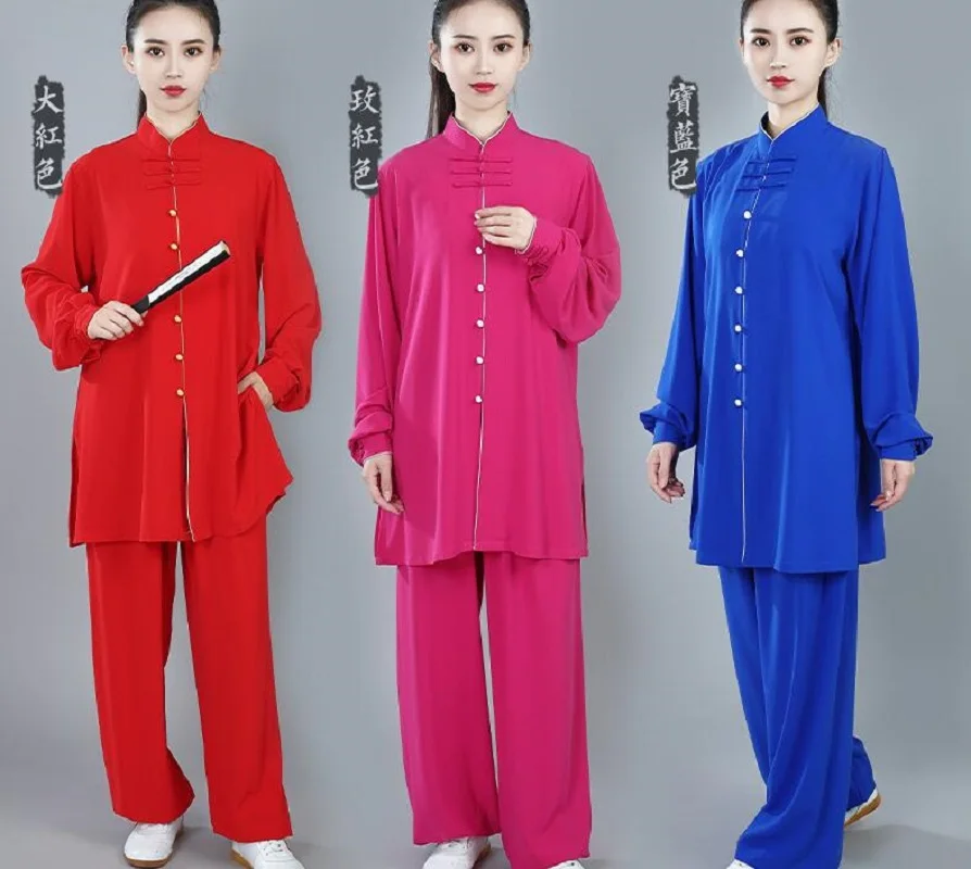 Оптовая продажа новый стиль весна-осень мужская и женская одежда Тай-Чи костюм