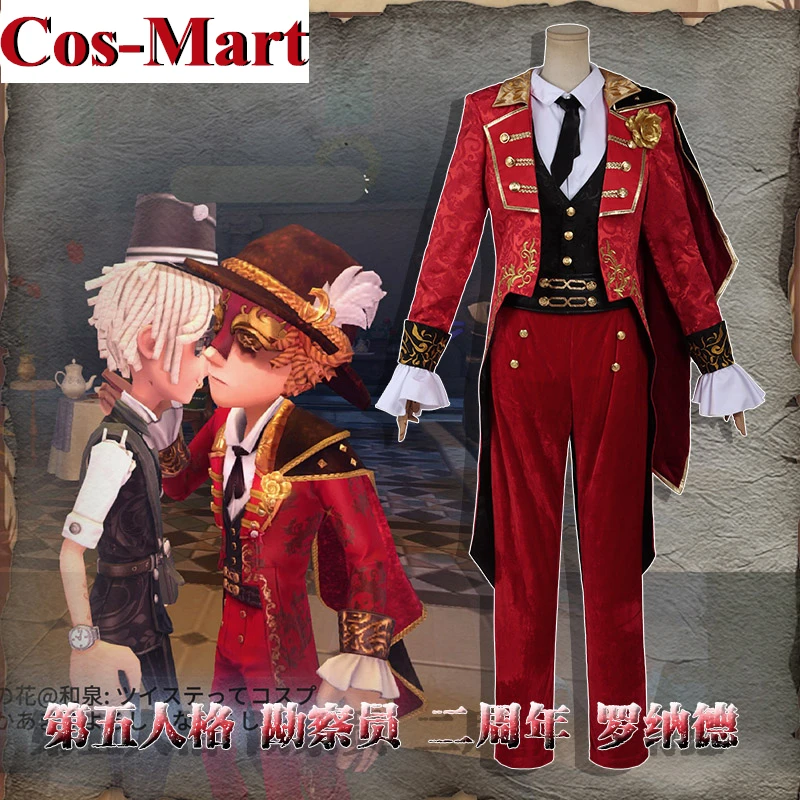 

Игра идентичность V Norton Кэмпбелл Косплей Костюм Frospector модные красные форма активности вечерние Одежда для ролевых игр изготовленные по индивидуальному заказу любые