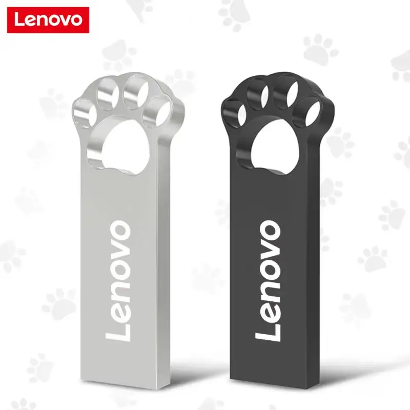 Lenovo 2 ТБ металлический U-диск 1 портативный флеш-накопитель USB 3 высокоскоростной