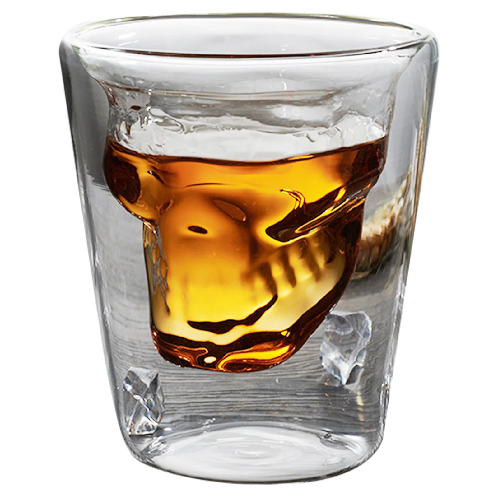 Креативные стаканы для напитков с черепом забавная Хрустальная чашка 3D-дизайн