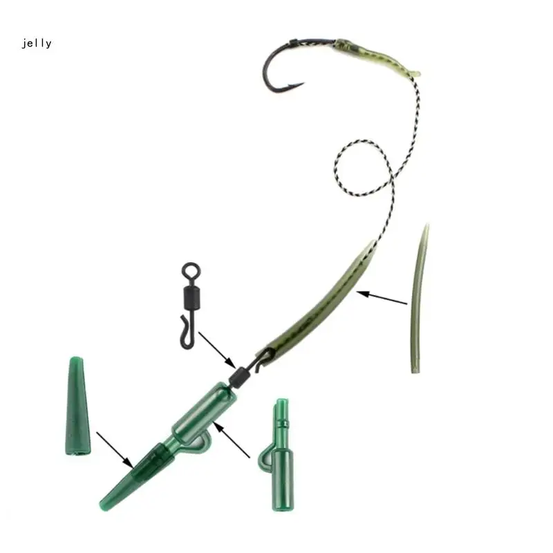 307 шт. аксессуары для рыболовного снаряжения вертлюги защелки приманки кукурузы