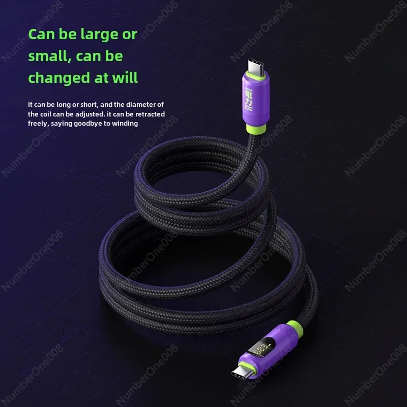 Магнитный зарядный кабель автомобильный для передачи данных цифровой дисплей