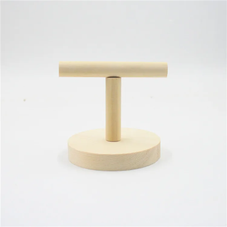 

Parrot Solid Wood Stand Desktop Stand Bird Toy Office Wooden Stand Bird Supplies