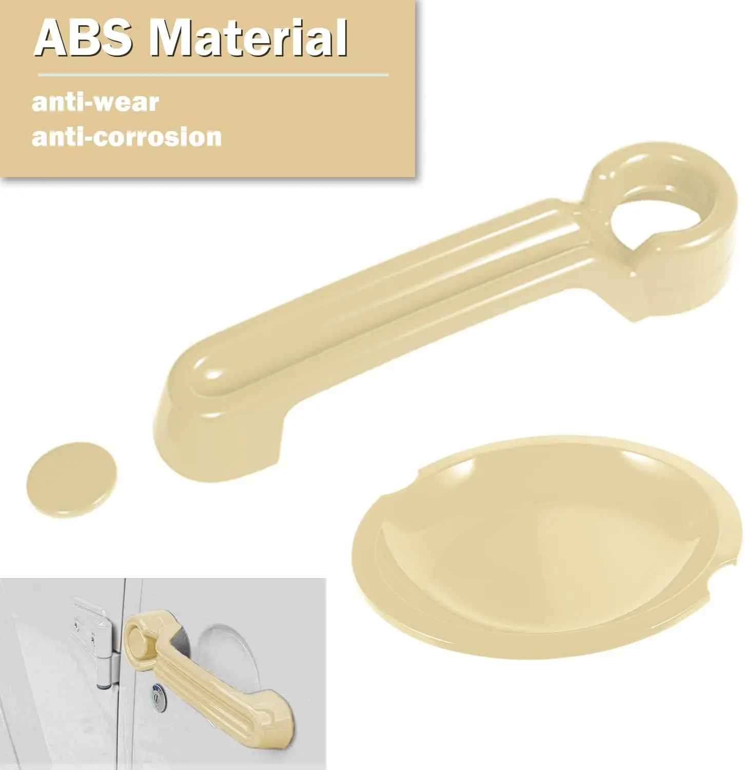 MX внешняя боковая дверная ручка вставки крышка отделка и углубление Защитная для