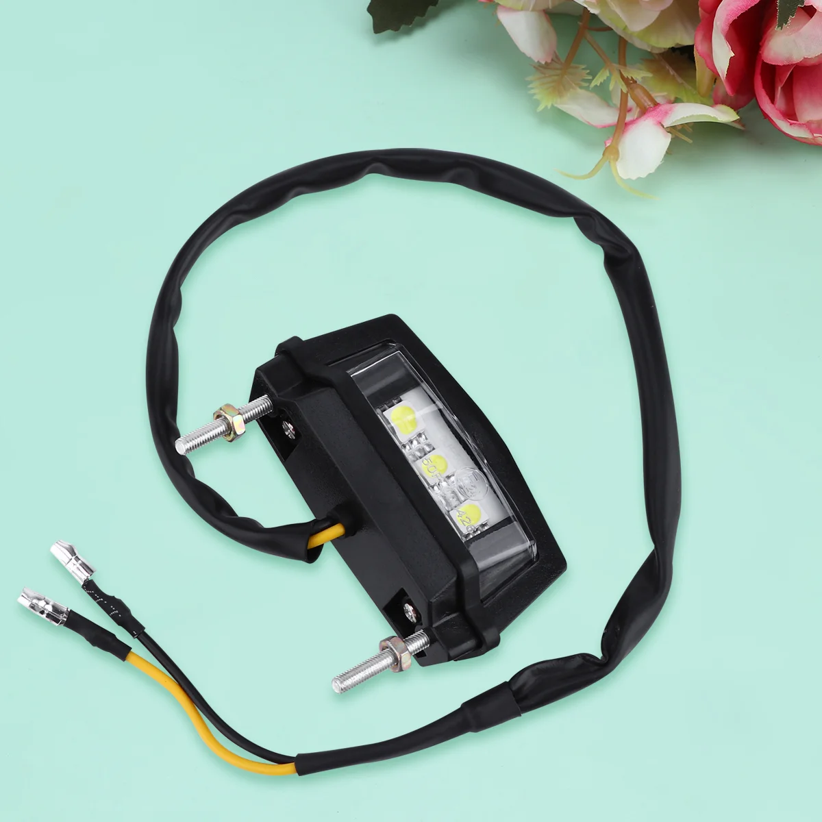 

Rear Light Car Accessory Licence Plate Cycling Accessories LED License Running Lamp