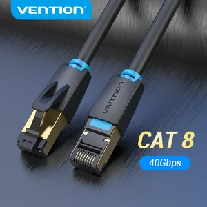 Vention Cat8 Ethernet кабель STTP 40 Гбитс 2000 МГц Cat 8 RJ45 сетевой патч-корд для маршрутизатора модем интернет RJ 45 Ethernet кабель