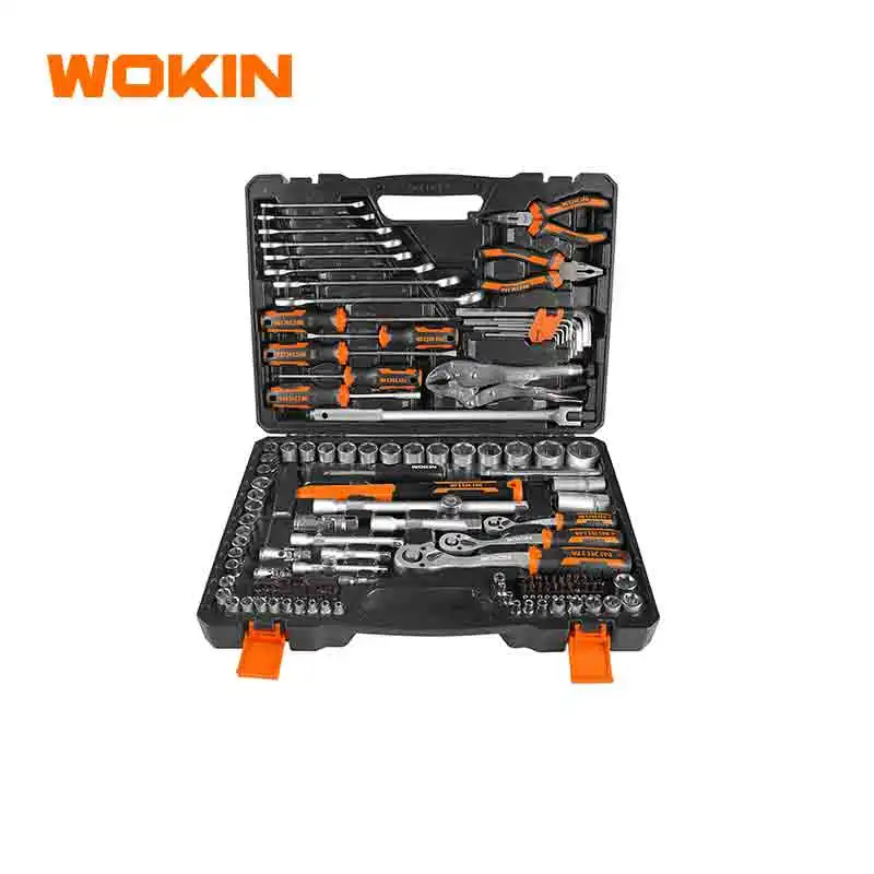 WOKIN 155913 Набор инструментов для ручных розеток CrV Mechanic 137 шт.