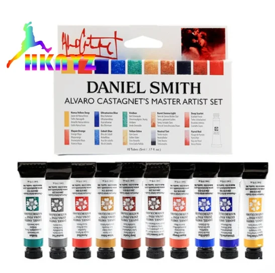 

1 sets Original DANIEL SMITH Avaro Watercolour Water Color Art USA Import Acuarelas Profesionales Tubular Watercolor Set