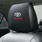 1 шт. популярный Чехол для автомобильного подголовника подходит для toyota camry chr corolla rav4 yaris prius аксессуары для стайлинга автомобиля
