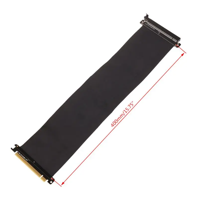 

High-performance Graphics Card Extension Cable with antijam PCI-E x16 Extender Riser Cable 50cm/40cm/30cm/10cm/5cm LX9A
