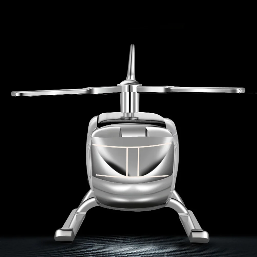 

Car Airplane Dashboard Ornament Decoration Helicopter Solar Aromatherapy Statue Toys Ornaments Air Planefreshener Dancing