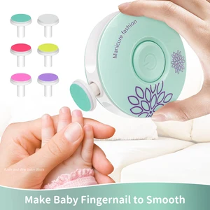 нейроскакалка на ногу,Электрический детский триммер для ногтей, детский инструмент для полировки ногтей, ножницы для маникюра для младенцев, набор для гигиены младенцев, машинка для стрижки ногтей для новорожденных