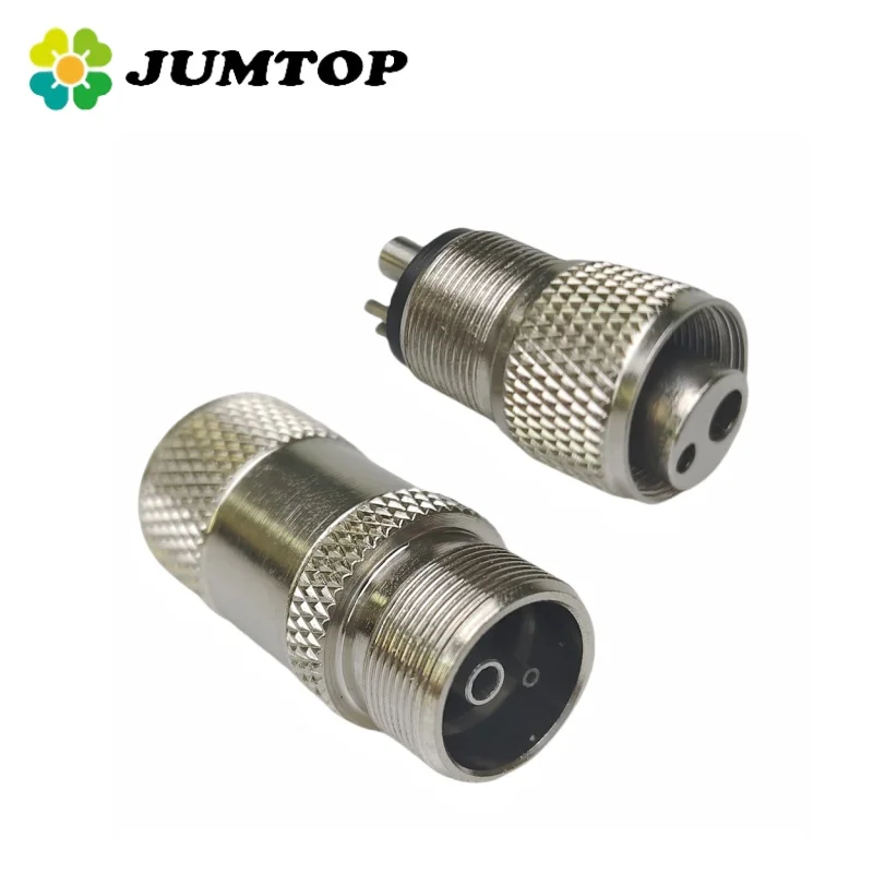 Адаптер наконечника стоматологической турбины JUMTOP 4 отверстия 2 разъем для