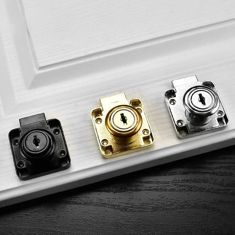 Офисные замки для выдвижных ящиков серебристые золотистые черные 22 дюйма 32 мм 1