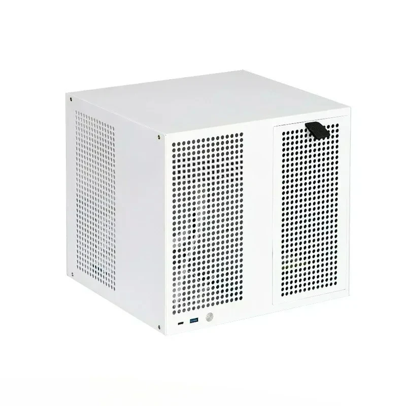 Фото 8-полосный NAS-шасси Sagittarius с щитом, блок питания ATX, PCIe полной высоты MATX, хранилище Qunhui AIO, UNRAID D162 №2