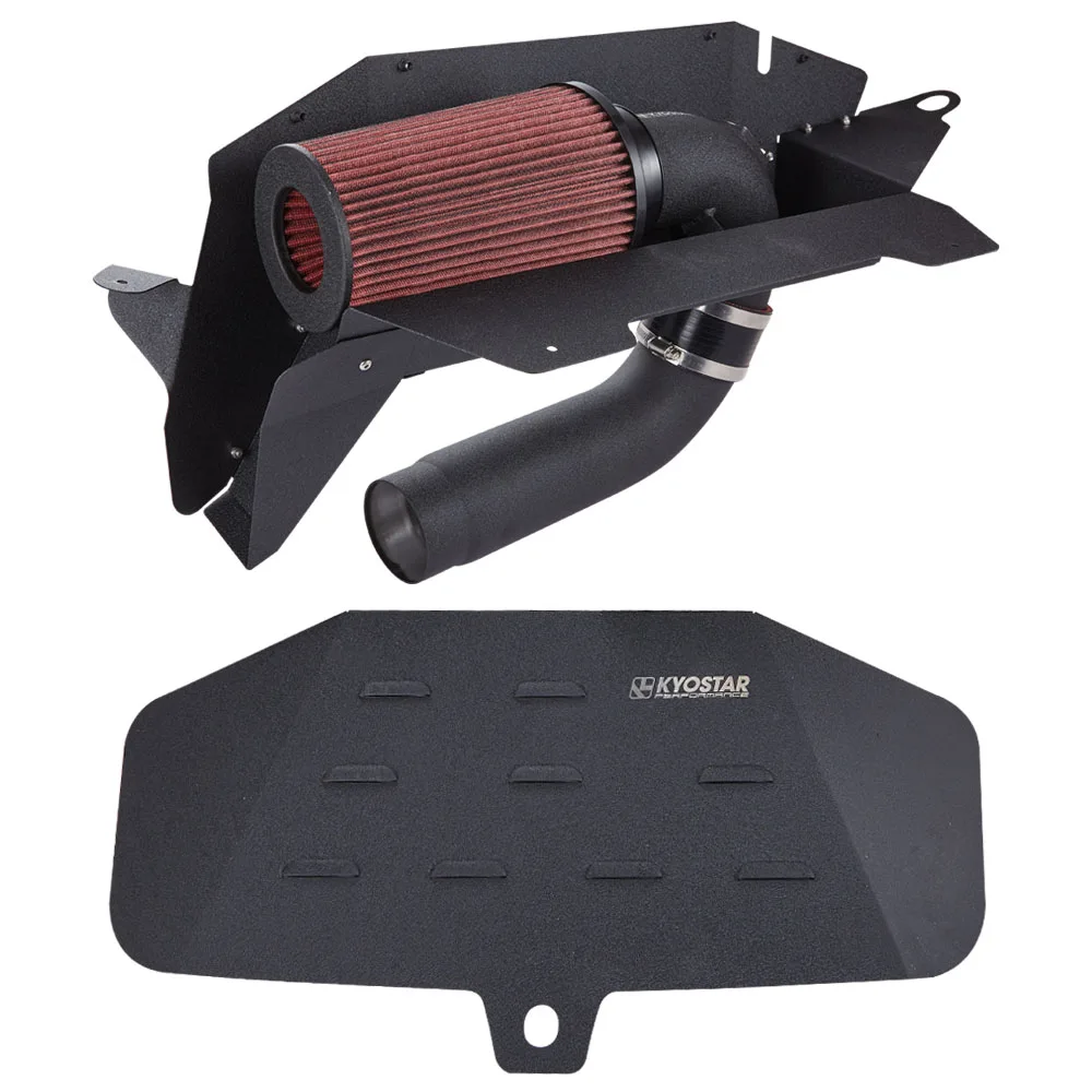 

Для bmw F30 320i 2,0 T N20 турбодвигатель автомобиля Черный алюминиевый комплект воздухозаборной трубы холодного воздуха, воздухозаборник Kyostar Cool F30